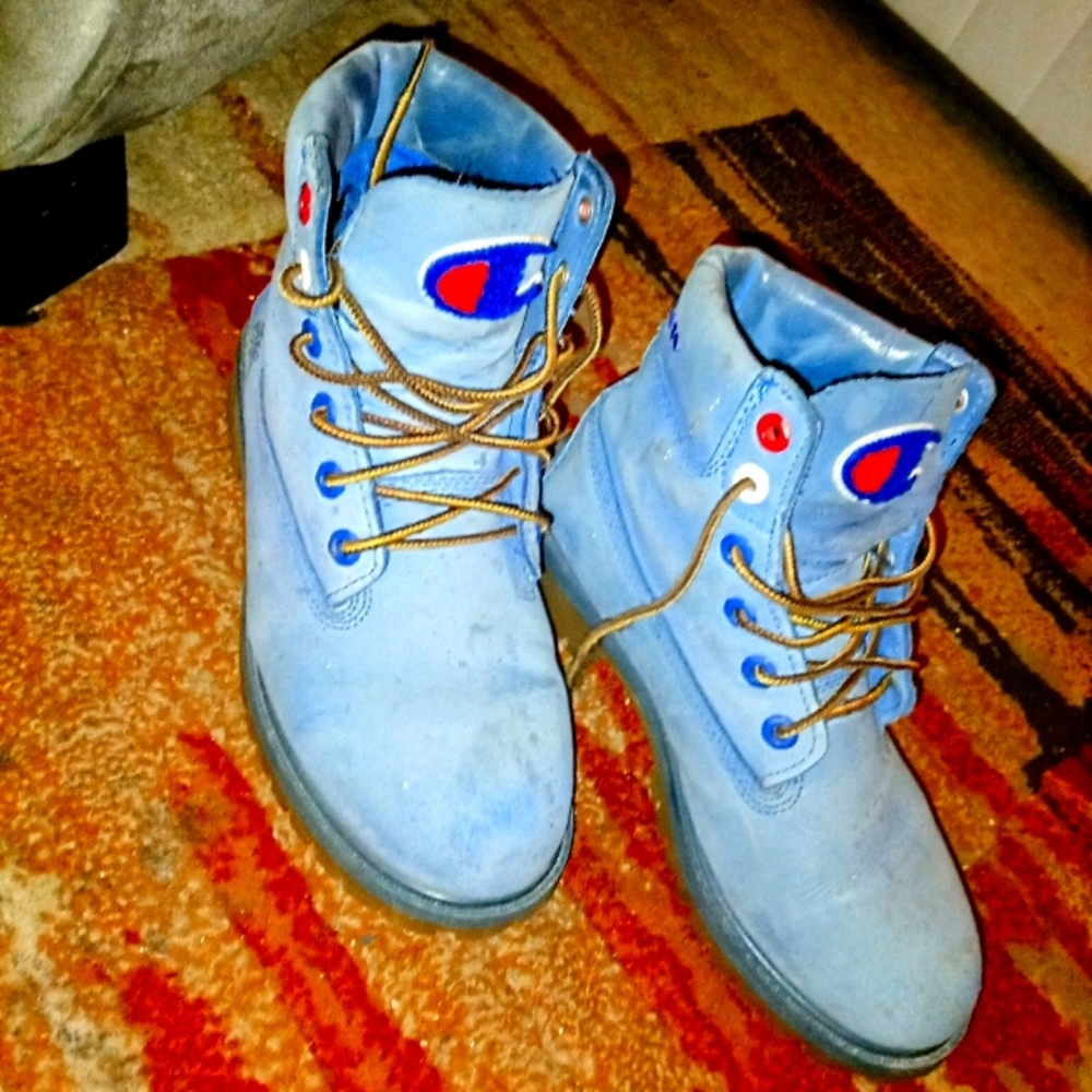 Champion X Timberland Boots
